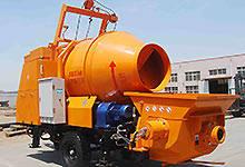 Concrete Mixer with Pump