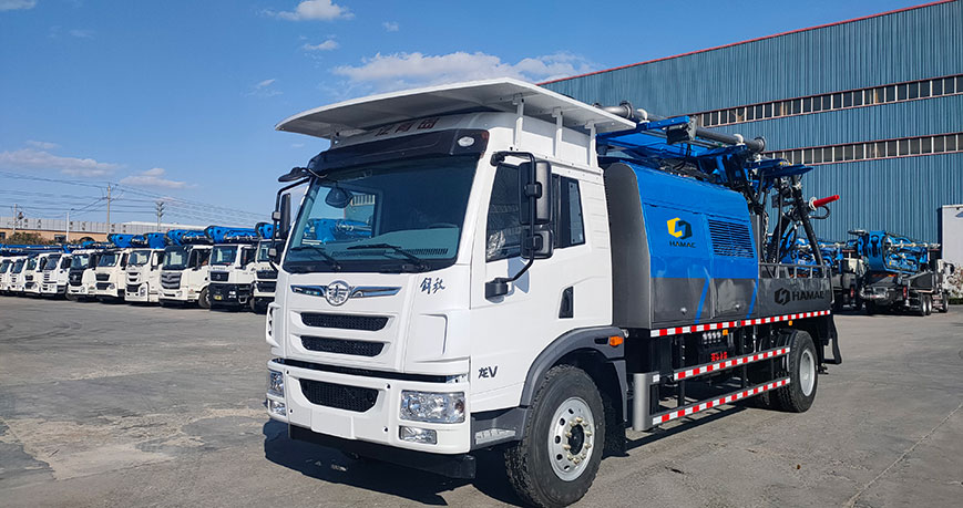 Truck-mounted Wet Shotcrete Truck