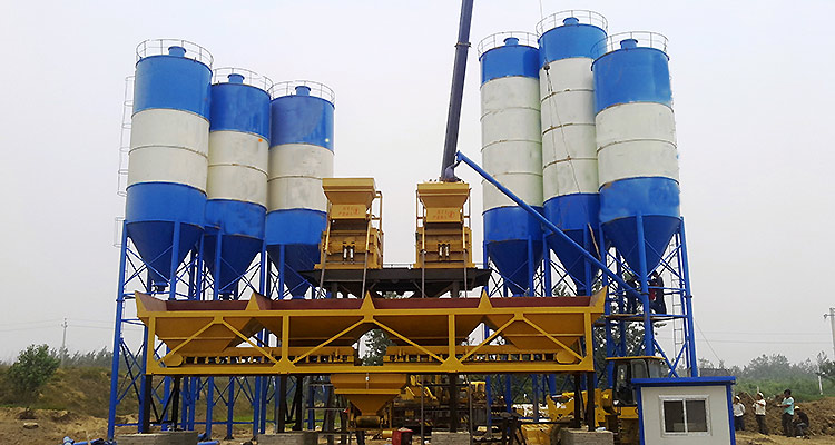 2HZS60Concrete Batching Plant